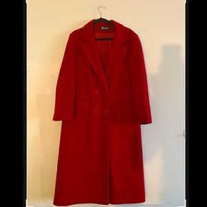 Forecaster of Boston Vintage Red Wool Coat